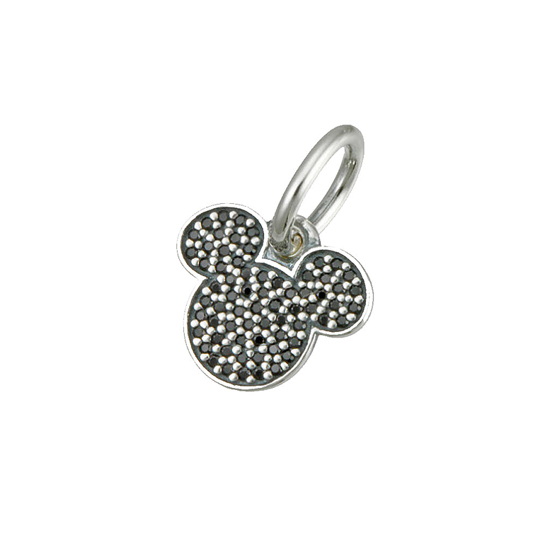 Charm Colgante Pandora Original para Mujer 791446NCK Disney Sparkling Mickey Icon s925 2