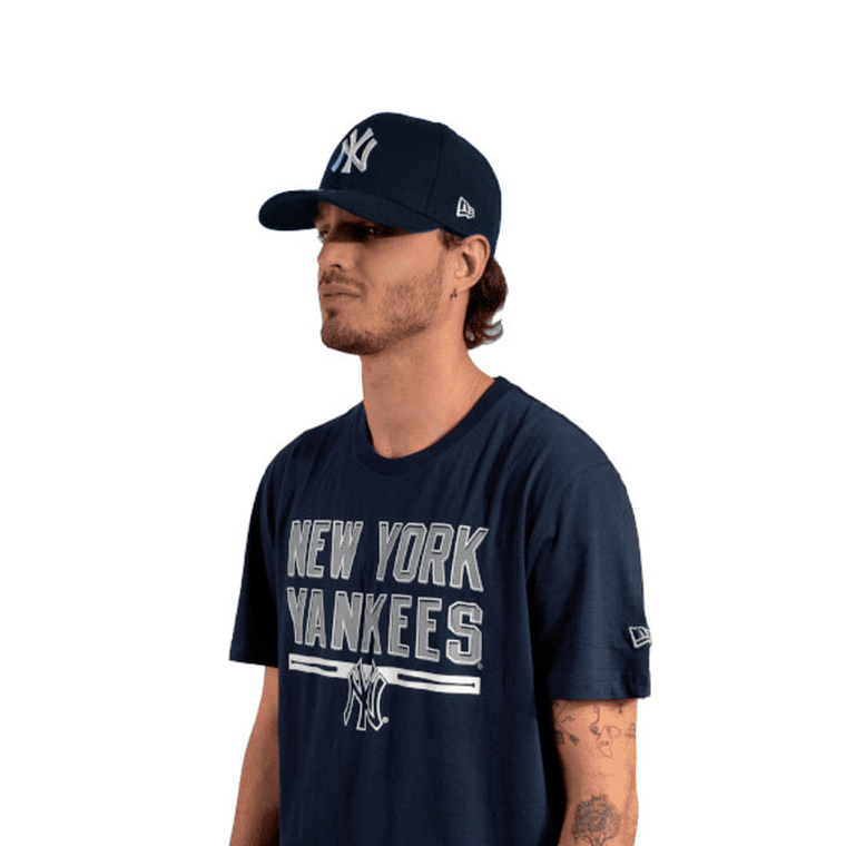 Gorra Snapback New Era 9Fifty Modelo New York Yankees MLB Color Azul 4