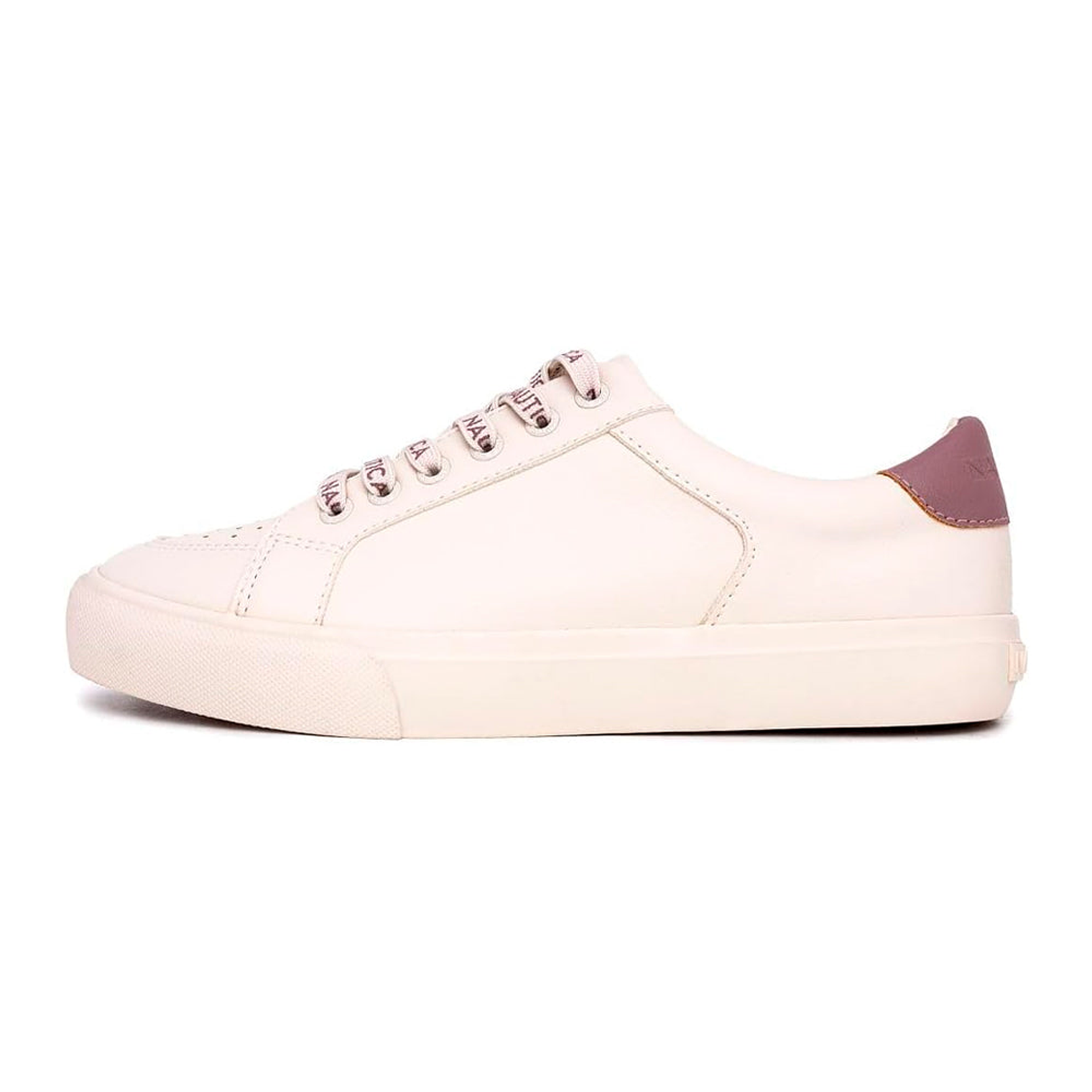 Zapatillas Urbanas Nautica Rivka Kw2285 Color Hueso Para Mujer Talla 39 2