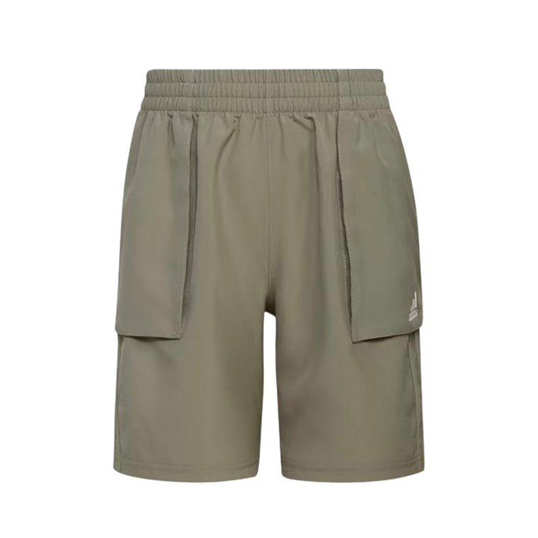 Short Adidas Original GB8814 Cinturilla Elástica Aeroready Para Niños Talla M 1