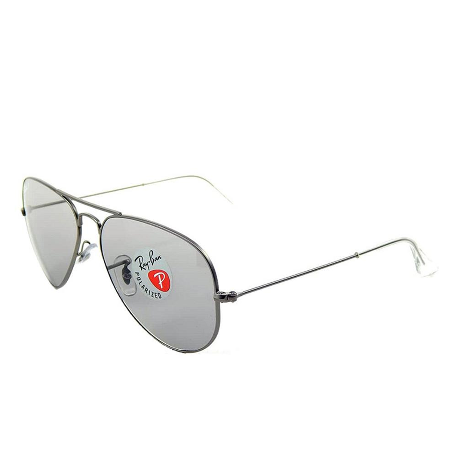 Lentes de Sol Ray Ban Polarizados Aviador RB3025 029/P2 Color Negro Talla 58mm 5