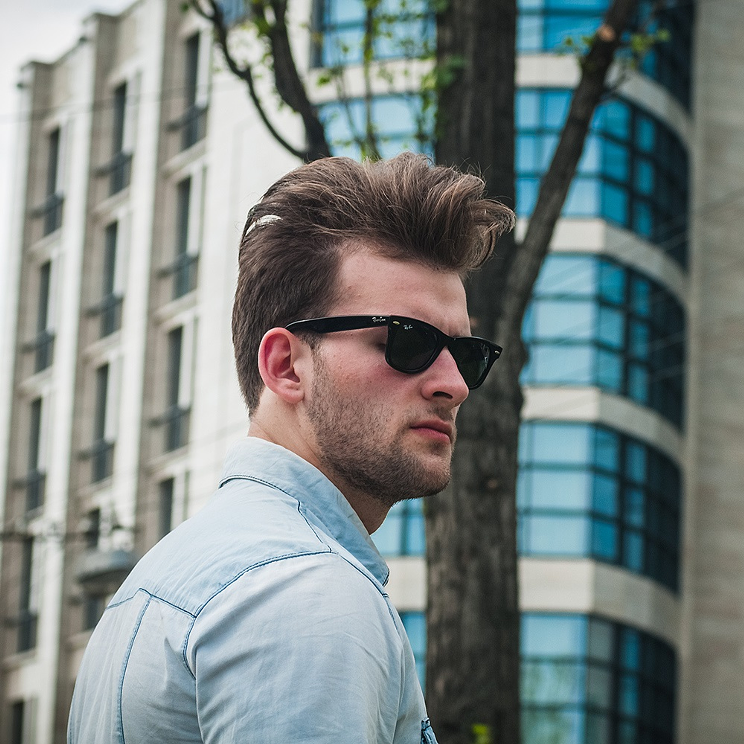 Lentes de Sol Ray Ban Wayfarer RB2140 901 Color Negro Talla 50mm 6