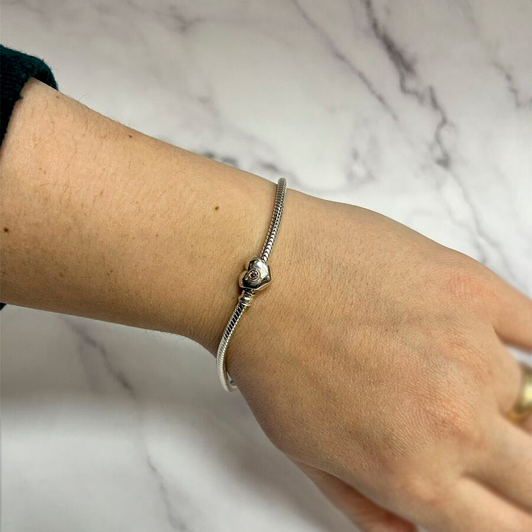 Clip Pandora Original para Mujer 791981PCZ Steady Heart s925 5