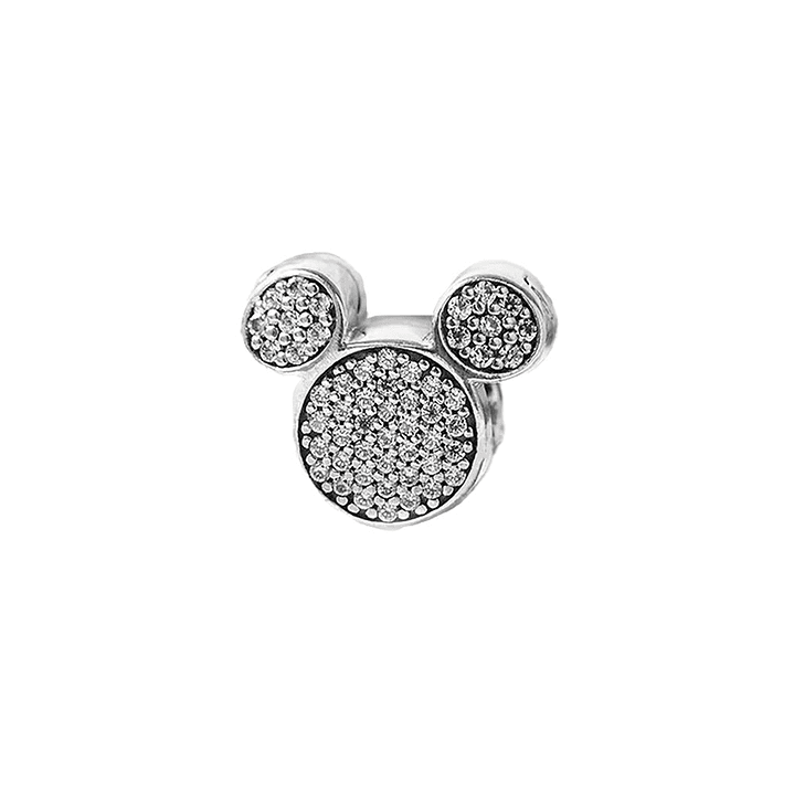 Clip Pandora Original para Mujer 791931CZ Disney Mickey Mouse Orejas s925 3