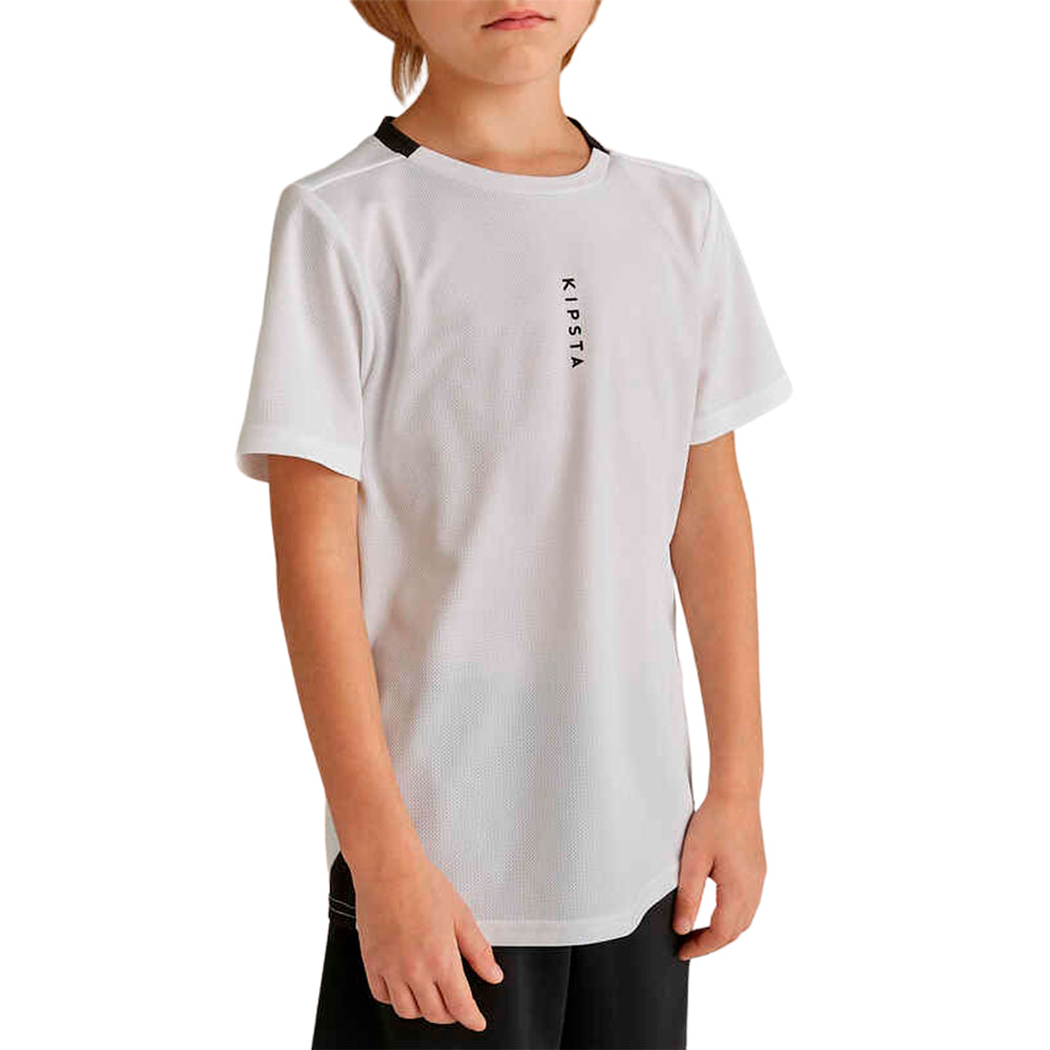 Polo Deportivo Kipsta para Niño de 12 a 13 Años Color Blanco 3