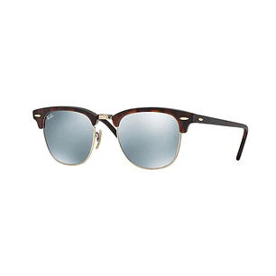 Lentes de Sol Ray Ban Clubmaster RB3016 1145/30 espejado Color Marron Talla Unica