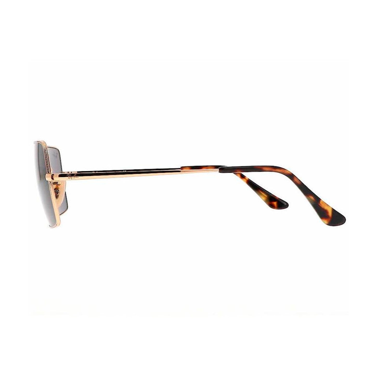 Lentes de Sol Ray Ban Rectangle RB1969 9150B1 Gris 54mm 2