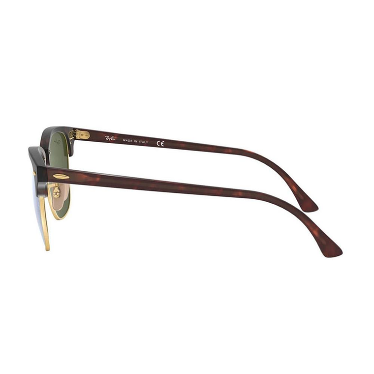 Lentes de Sol Ray Ban Clubmaster RB3016 1145/30 Color Marrón Talla 51mm 2