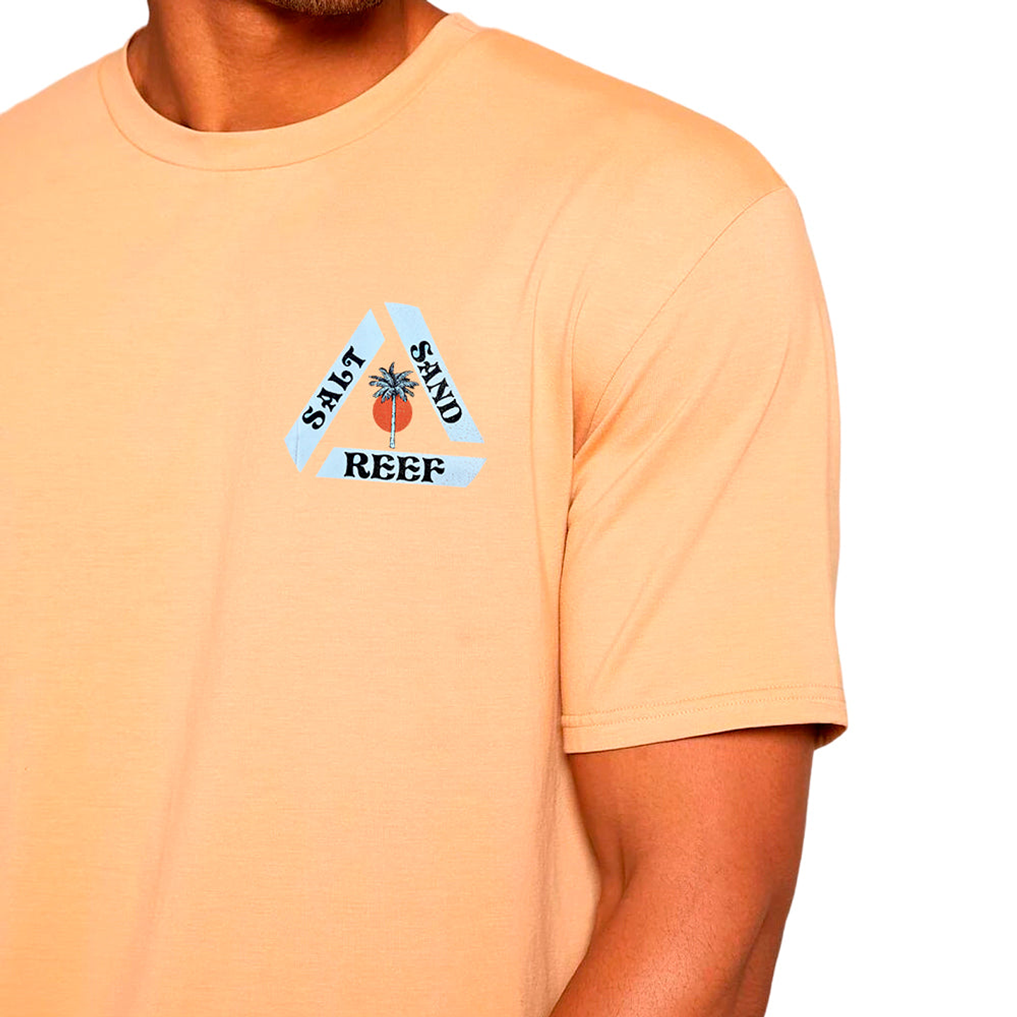 Polo de Verano Para Hombre Reef Original RF-00052 Color Naranja 6