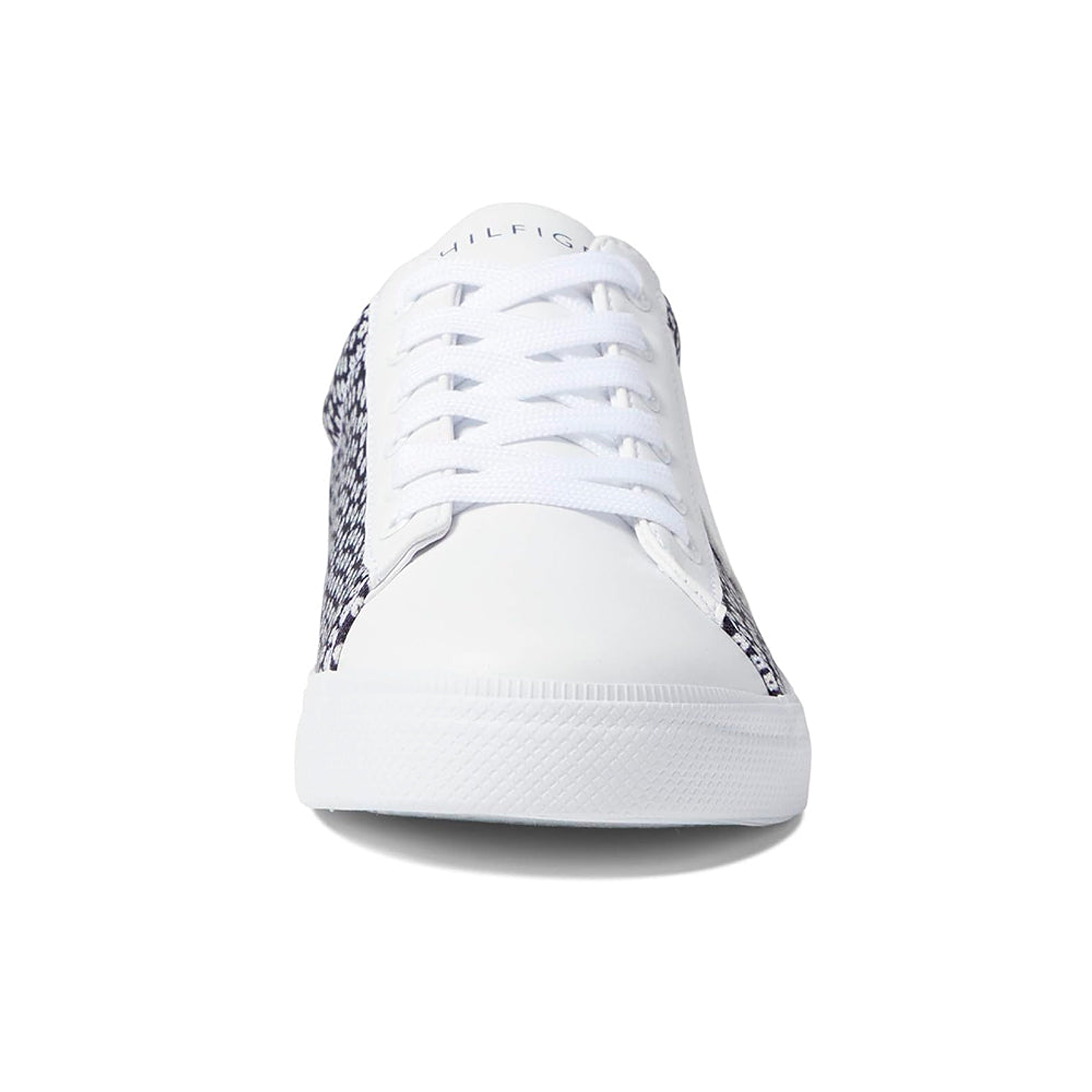 Zapatillas Tommy Hilfiger Lucis Original Color Blanco y Azul Floreado Para Mujer 4