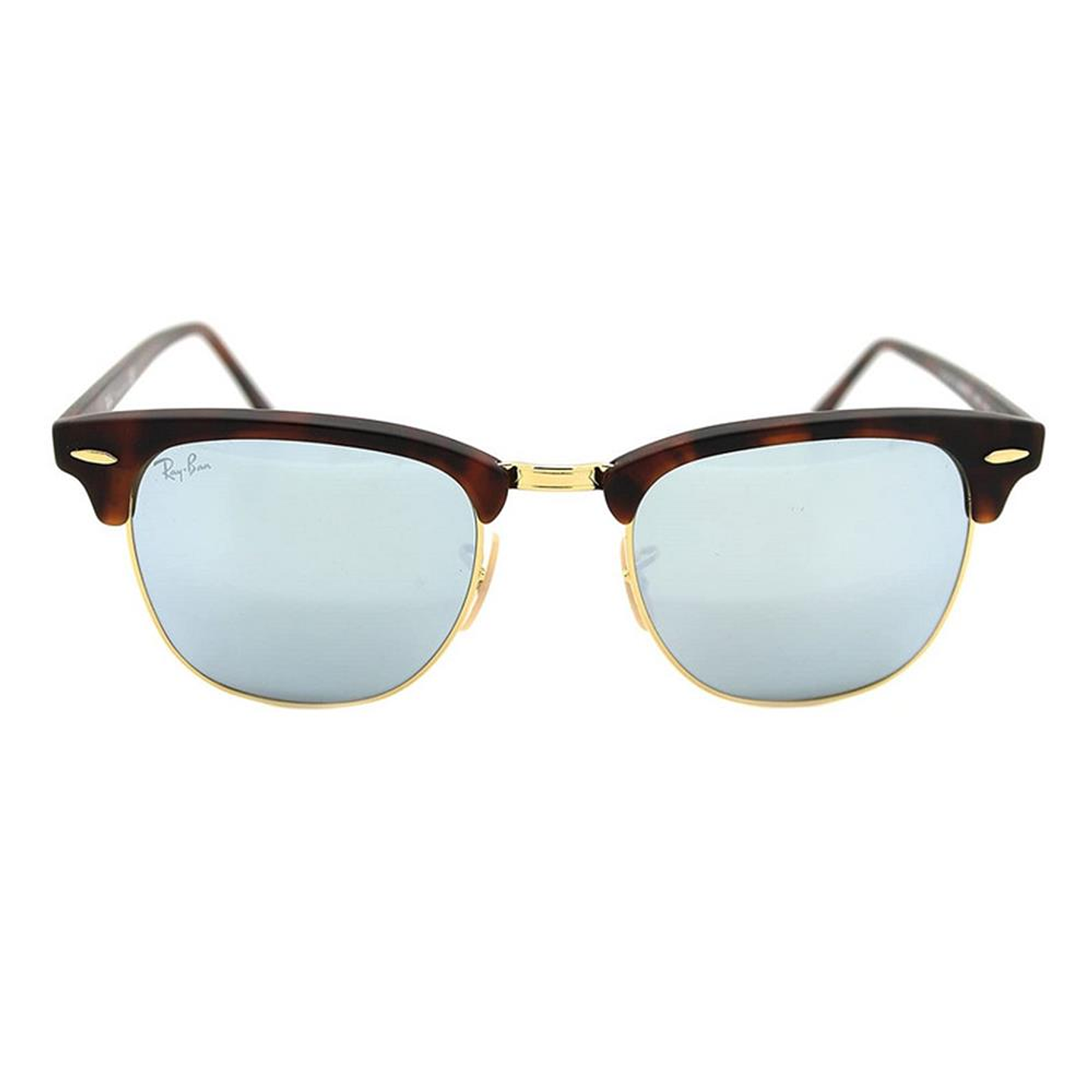 Lentes de Sol Ray Ban Clubmaster RB3016 1145/30 espejado Color Marron Talla Unica 3