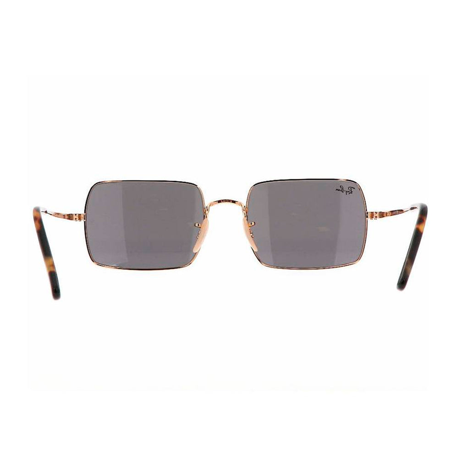 Lentes de Sol Ray Ban Rectangle RB1969 9150B1 Gris 54mm 4