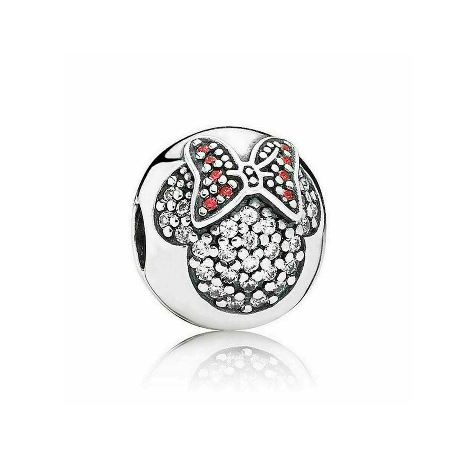 Clip Pandora Original para Mujer 791450CZ Disney Minnie Mouse Pavé s925 1