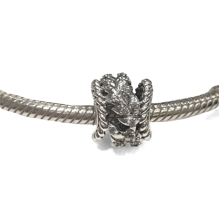 Charm Pandora 797597CZ Dazzling Grain Swirls s925 5