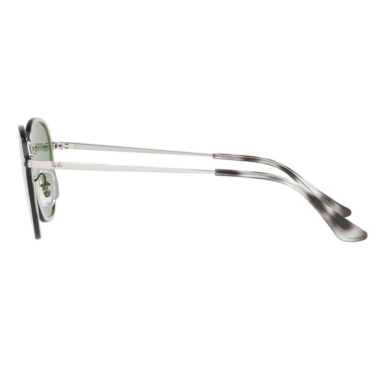 Lentes De Sol Ray Ban Blaze Hexagonal RB3579N 003/30 Verde Claro Espejado 2