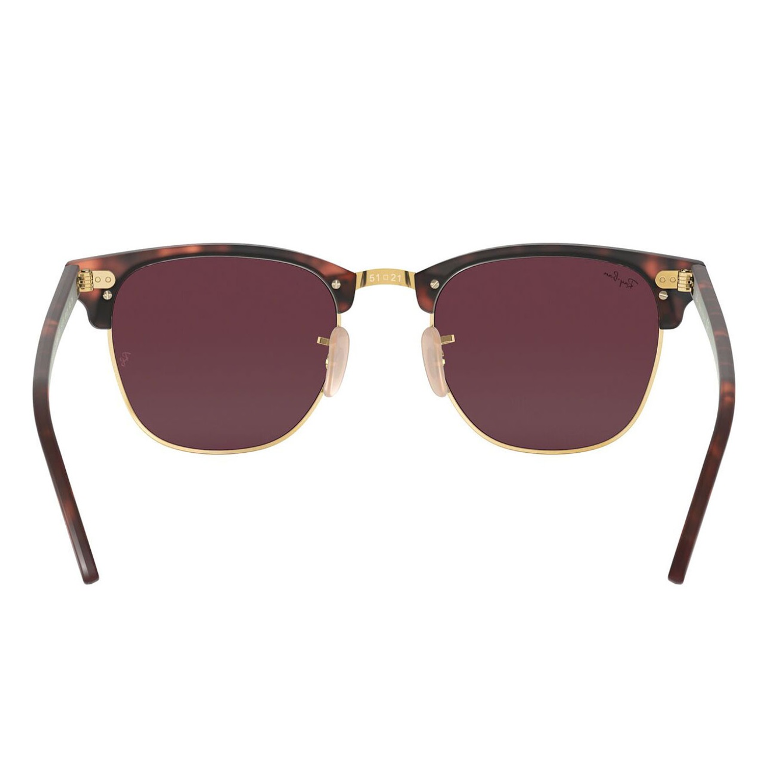 Lentes De Sol Ray Ban Clubmaster RB3016 1145/19 Verde Espejado 4