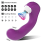 Vibrador con mecanismo de Succion de Clitoris Tluda GM13 En Silicona Medica - Miniatura 6