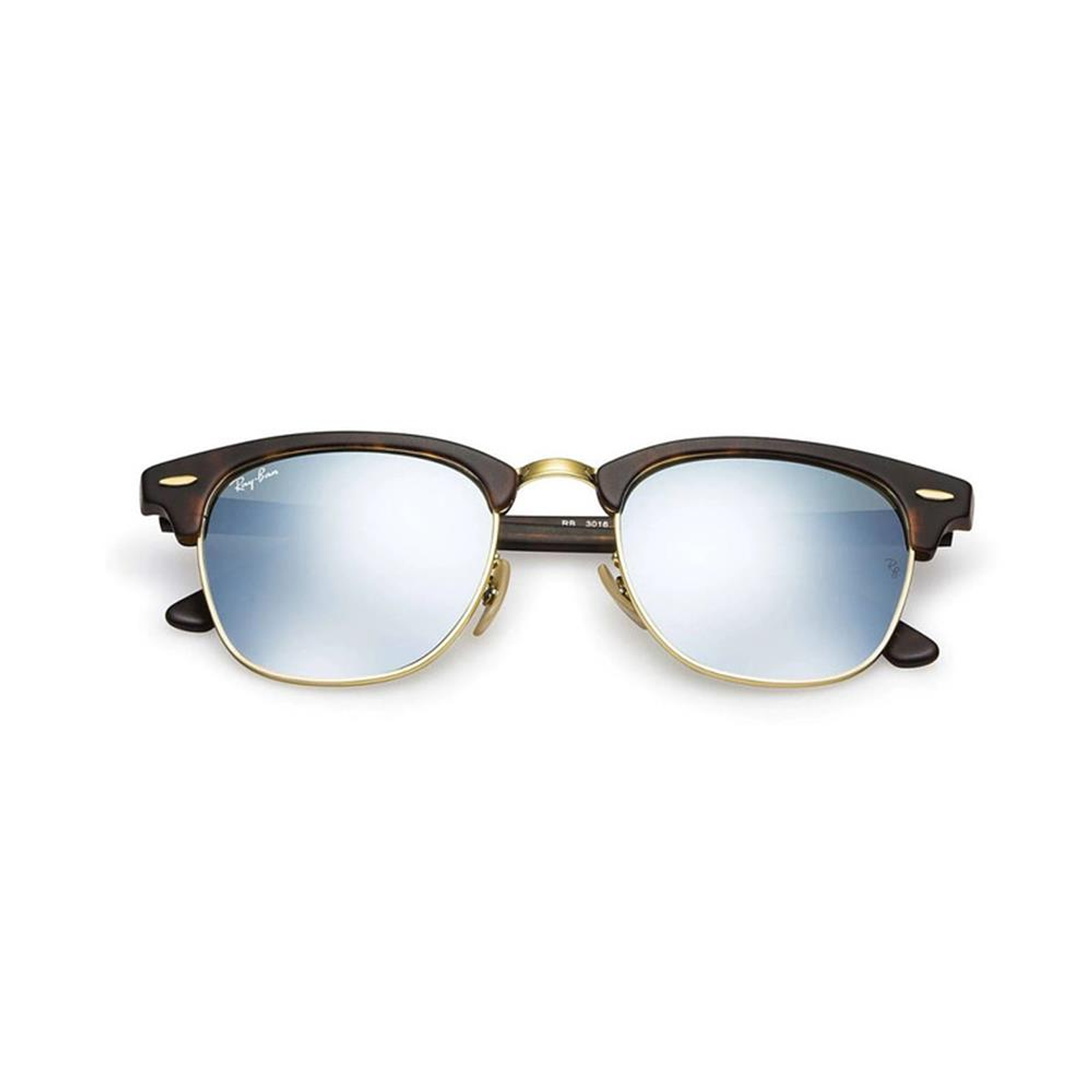 Lentes de Sol Ray Ban Clubmaster RB3016 1145/30 Color Marrón Talla 51mm 5