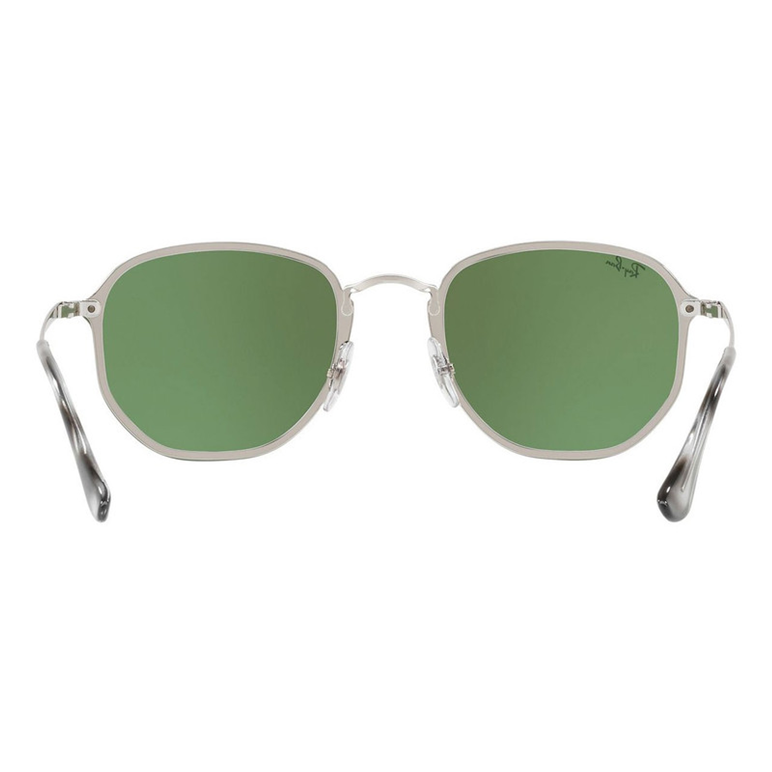 Lentes De Sol Ray Ban Blaze Hexagonal RB3579N 003/30 Verde Claro Espejado 4