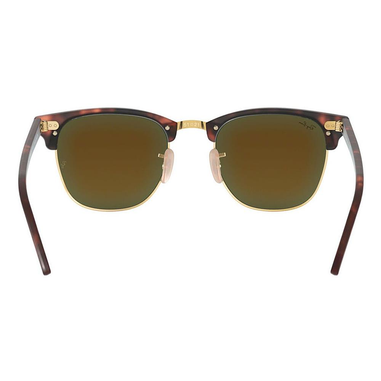 Lentes de Sol Ray Ban Clubmaster RB3016 1145/17 Color Celeste Talla 51mm 4