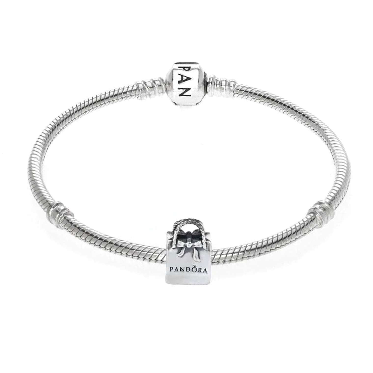 Charm Dije Pandora Original para Mujer 791184 Pandora Original para Mujer Bag Plata 925 4