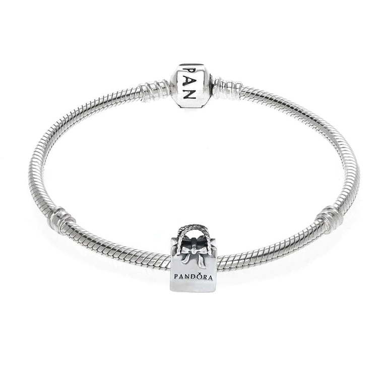 Charm Dije Pandora Original para Mujer 791184 Pandora Original para Mujer Bag Plata 925 4