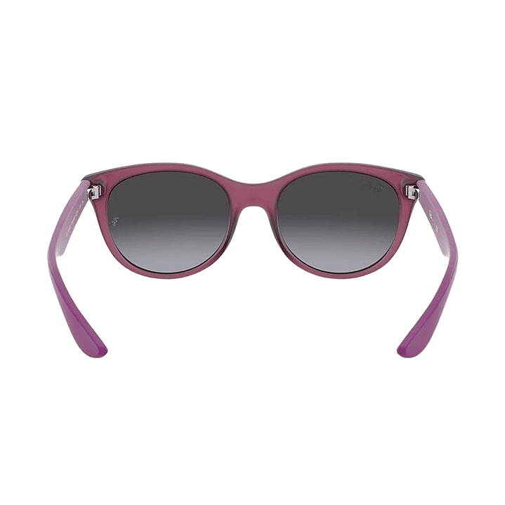 Lentes de sol Ray Ban RJ9068 70568G Color Violeta Para Niño 4