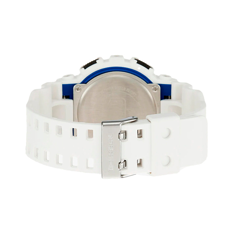 Reloj Analogo Digital Casio Original G-Shock GA-100B-7A Resina Color Blanco 2