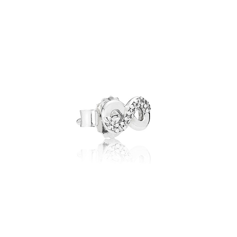 Aretes Pendientes Pandora Tipo Tpo Simbolo del Infinito en Circonitas 290695CZ Plata 925 3