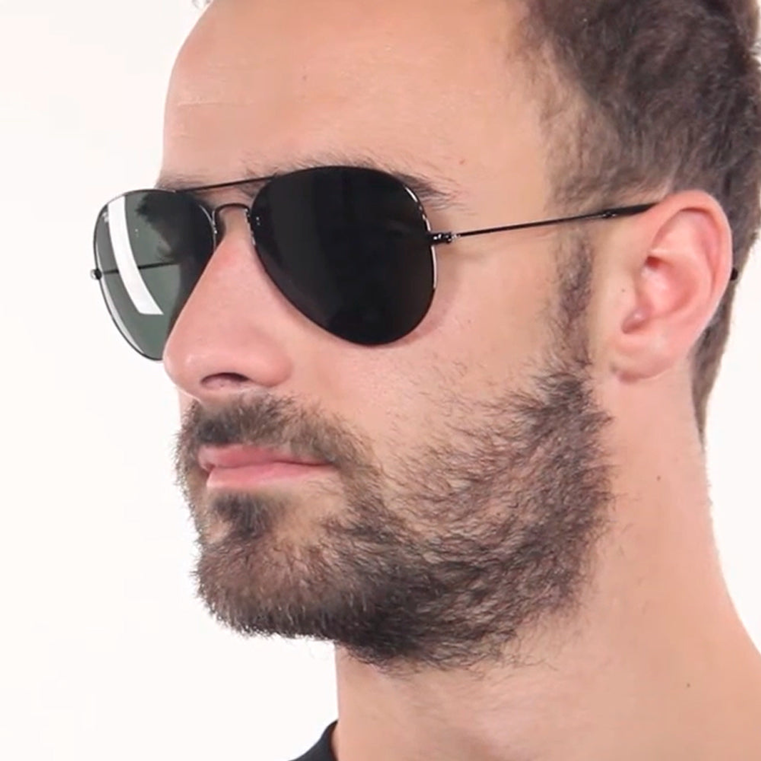 Lentes de Sol Ray Ban Aviador RB3026 L2821 Color Negro Talla 62mm 6