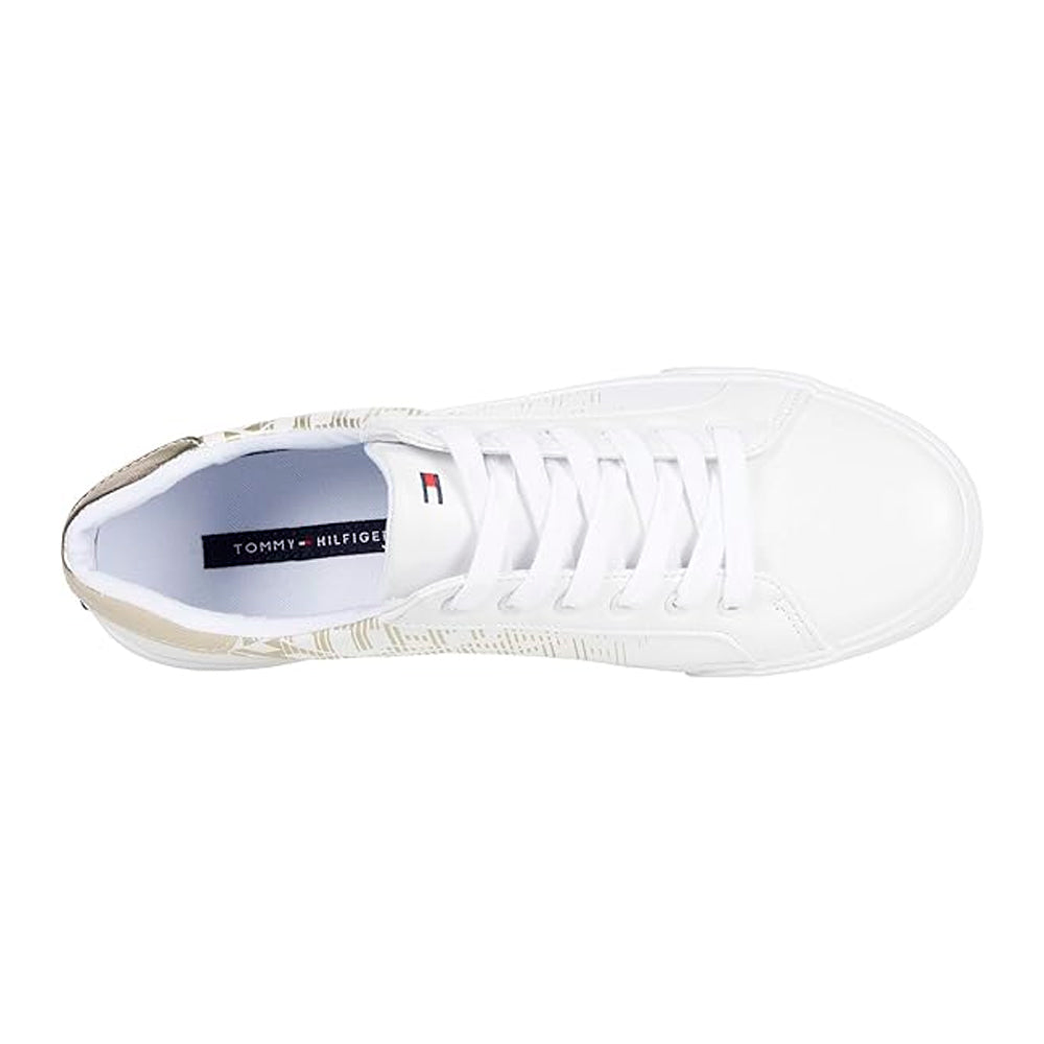 Zapatillas Tommy Hilfiger Loura Original Color Blanco con Detalles para Mujer Talla 37.5 3