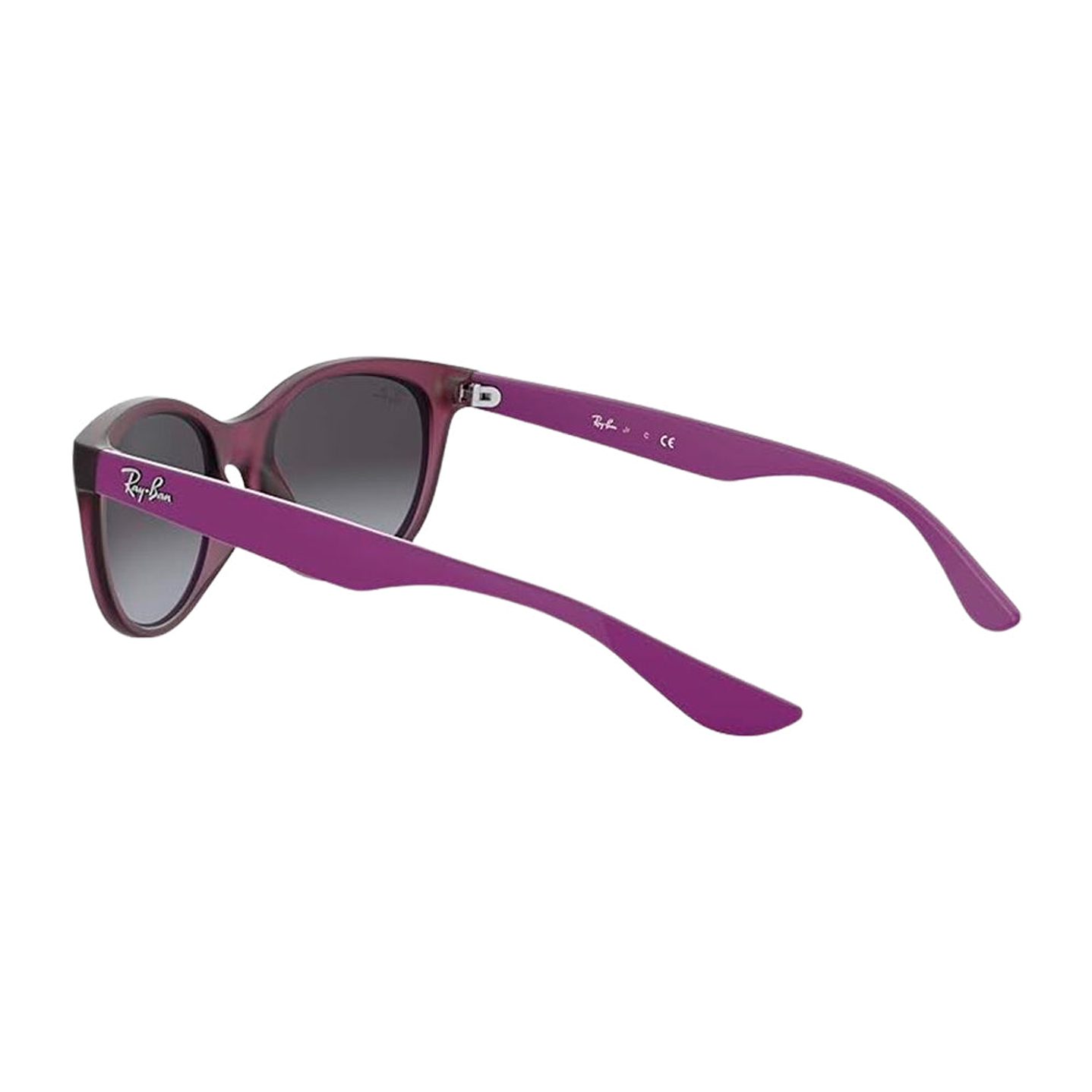 Lentes de sol Ray Ban RJ9068 70568G Color Violeta Para Niño 6