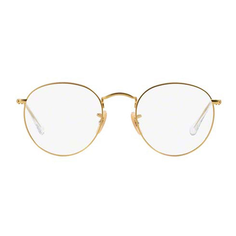 Montura de Lentes de Medida Ray Ban Round Metal RB3447V2730 Color Dorado Talla 47mm 3