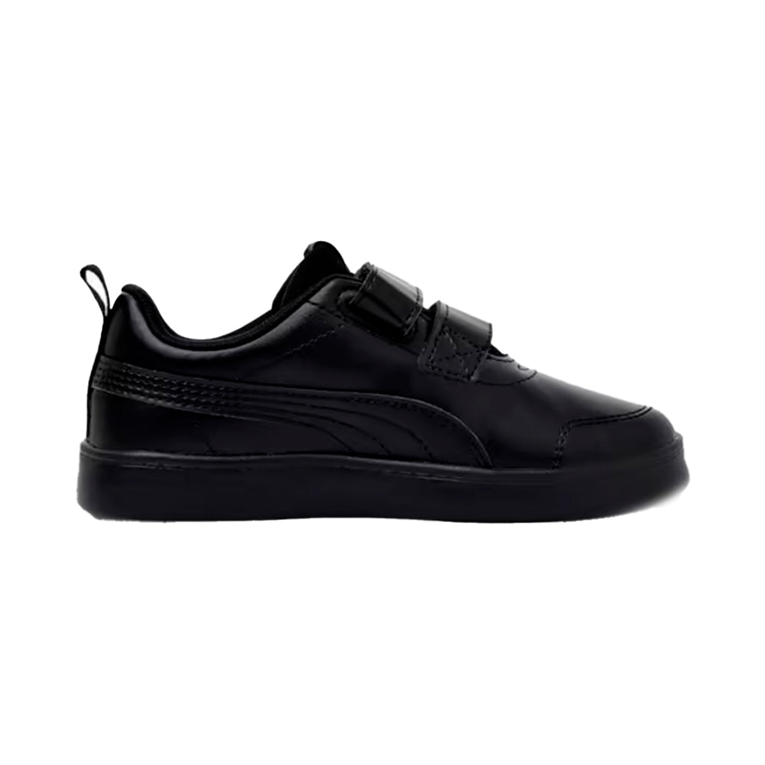 Zapatillas Puma CourtFlex V2 V PS 371543 06 Original Color Negro Para Niños 2