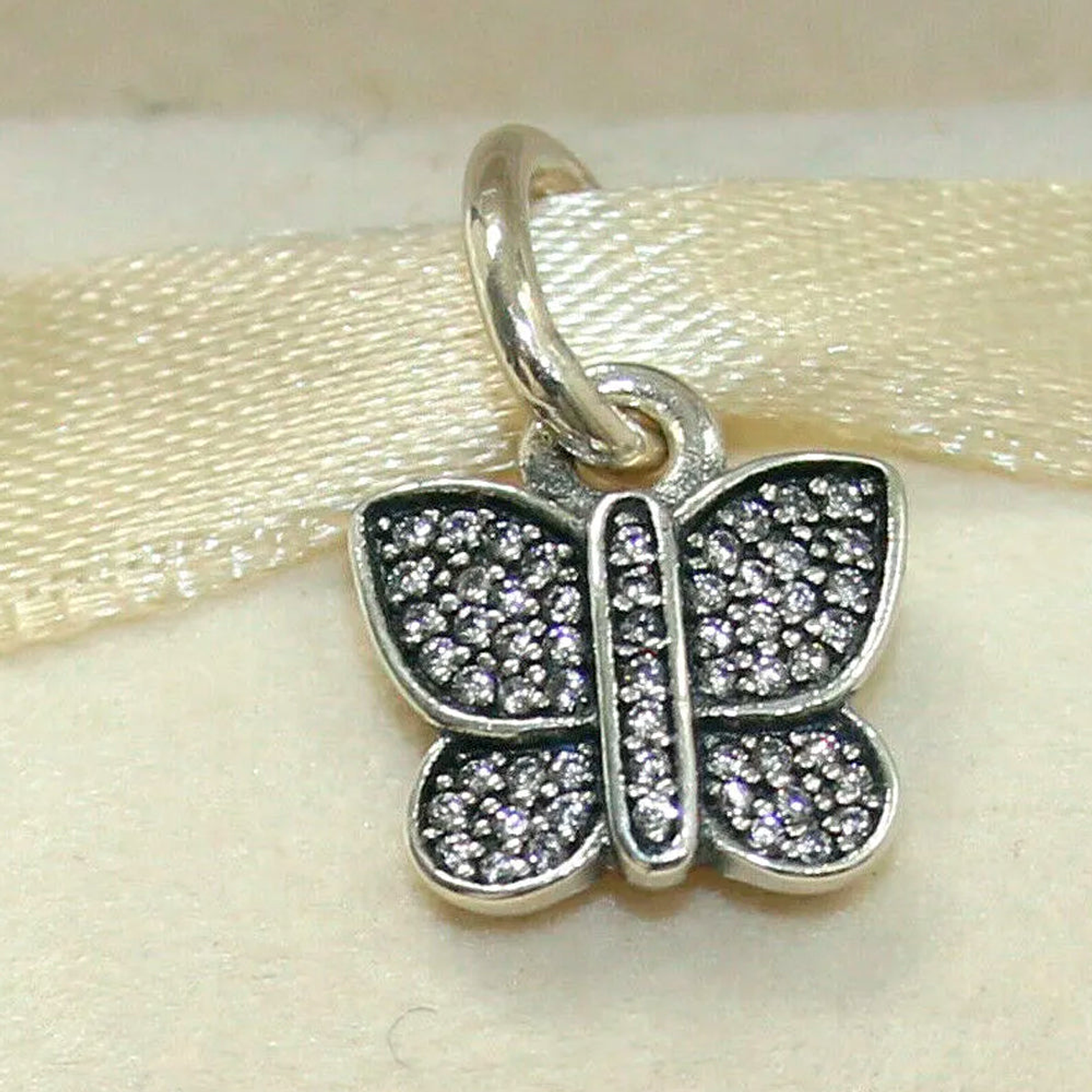 Charm Colgante Pandora Original para Mujer 791497CZ Mariposa Brillante Plata s925 5