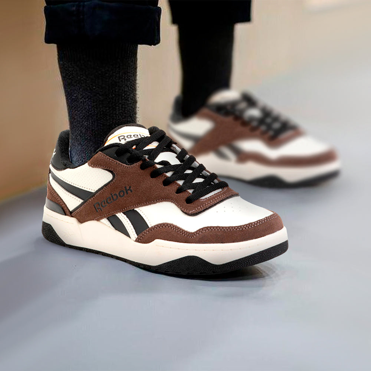 Zapatillas Reebok Court Drift Original con Gammuza Color Marron Para Mujer Talla 42.5 6