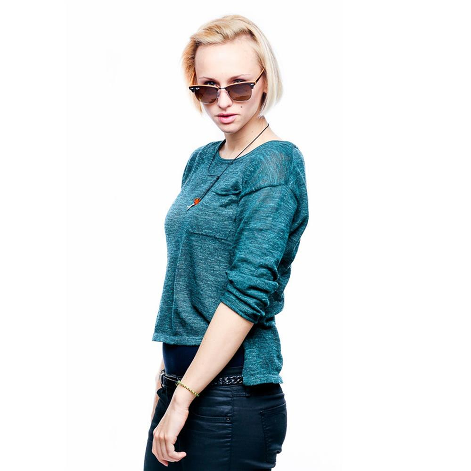 Lentes De Sol Ray Ban Clubmaster RB3016 1126/85 Talla 51mm 7