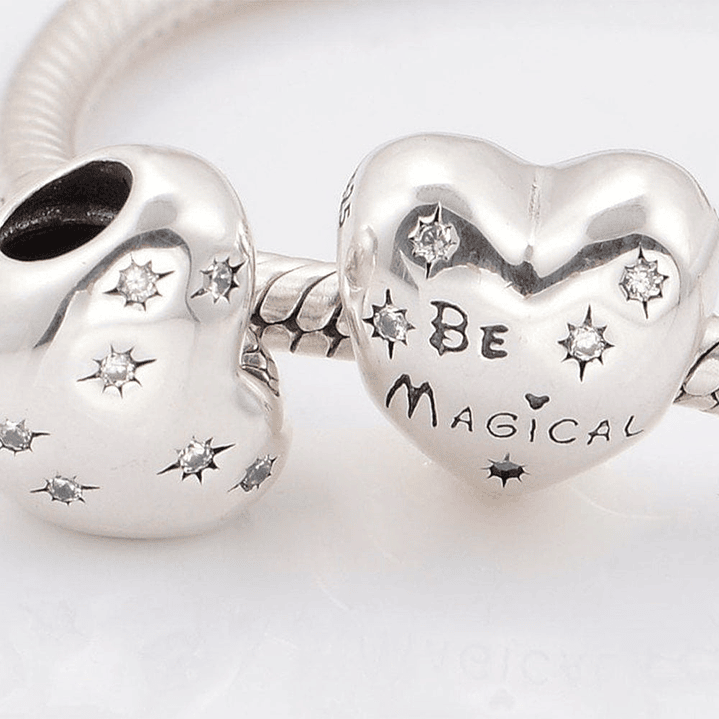 Charm Dije Pandora Original para Mujer 791439CZ Se Magico Plata 925 5