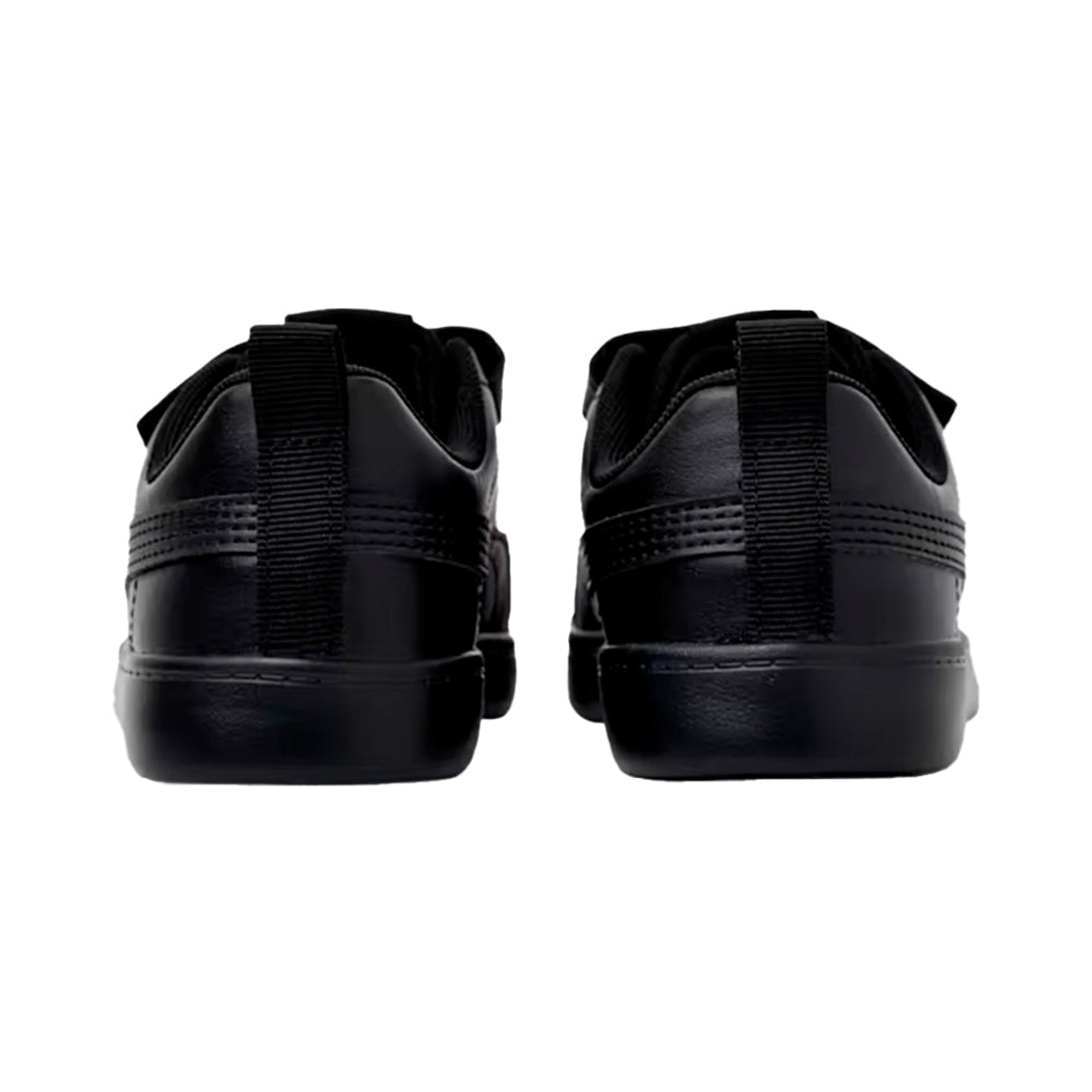 Zapatillas Puma CourtFlex V2 V PS 371543 06 Original Color Negro Para Niños 5