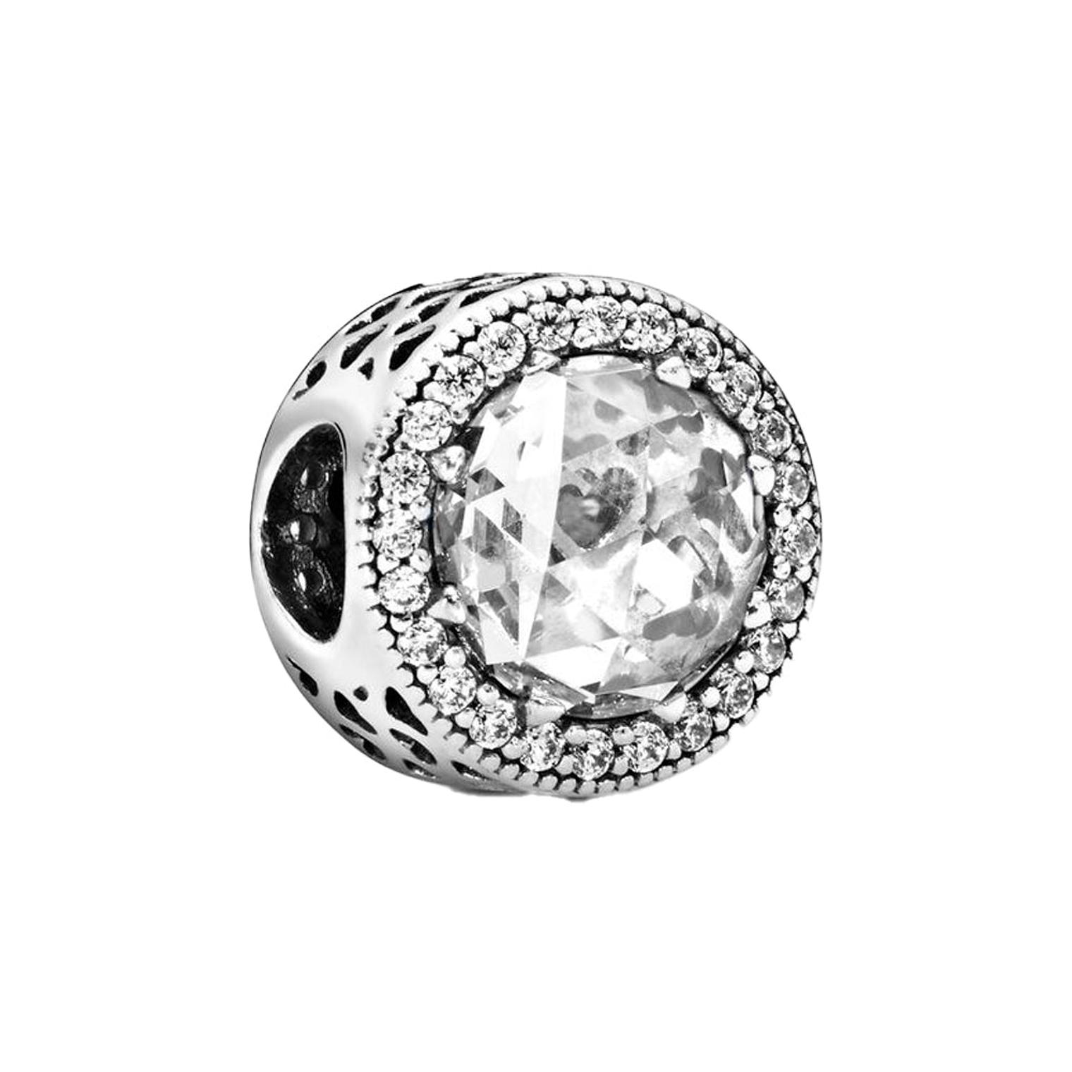 Charm Dije Pandora Original para Mujer 791725CZ Corazón Radiante Plata 925 1