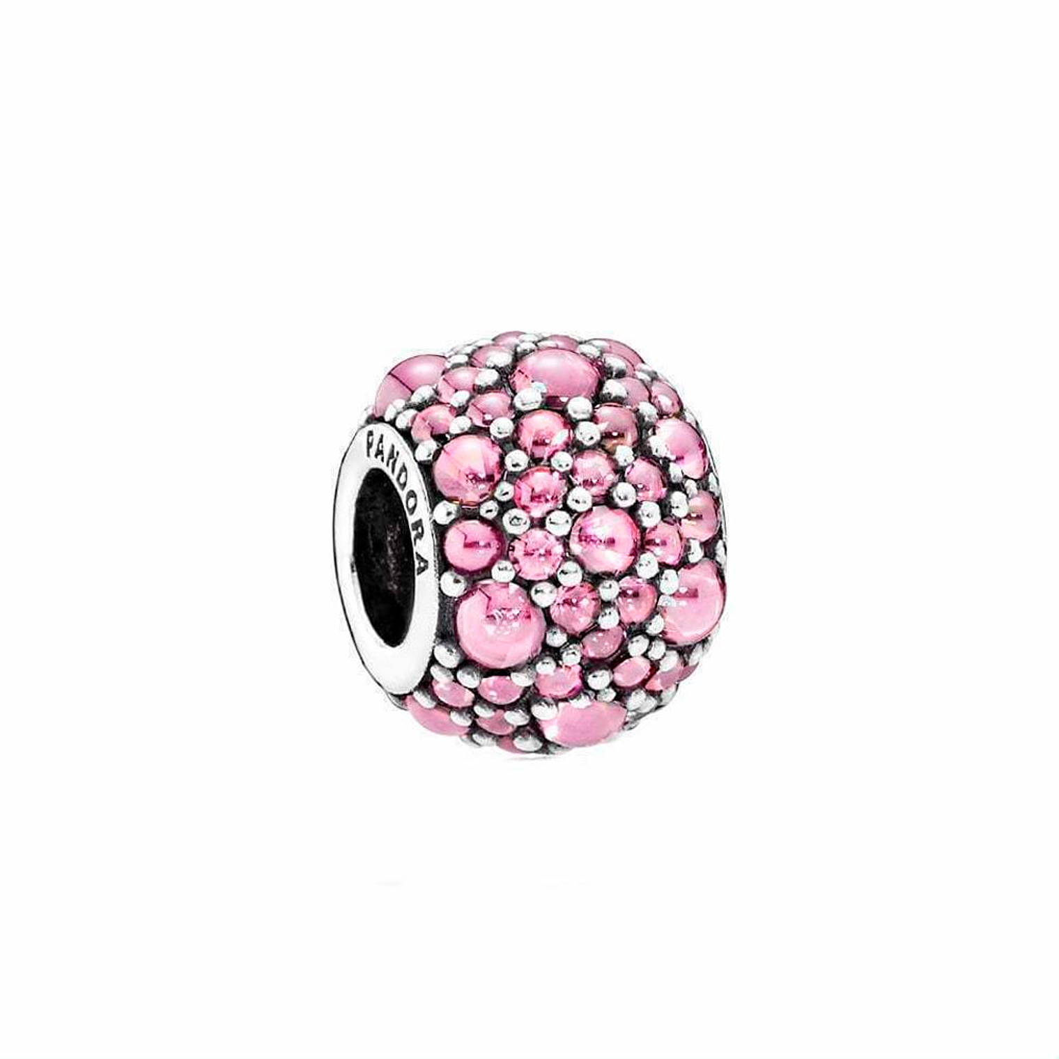 Charm Dije Pandora Original para Mujer 791755PCZ Gotas de Color Rosa Brillante Plata s925 1