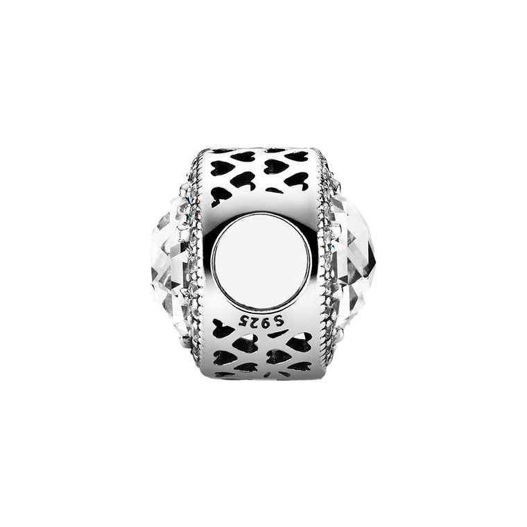 Charm Dije Pandora Original para Mujer 791725CZ Corazón Radiante Plata 925 2