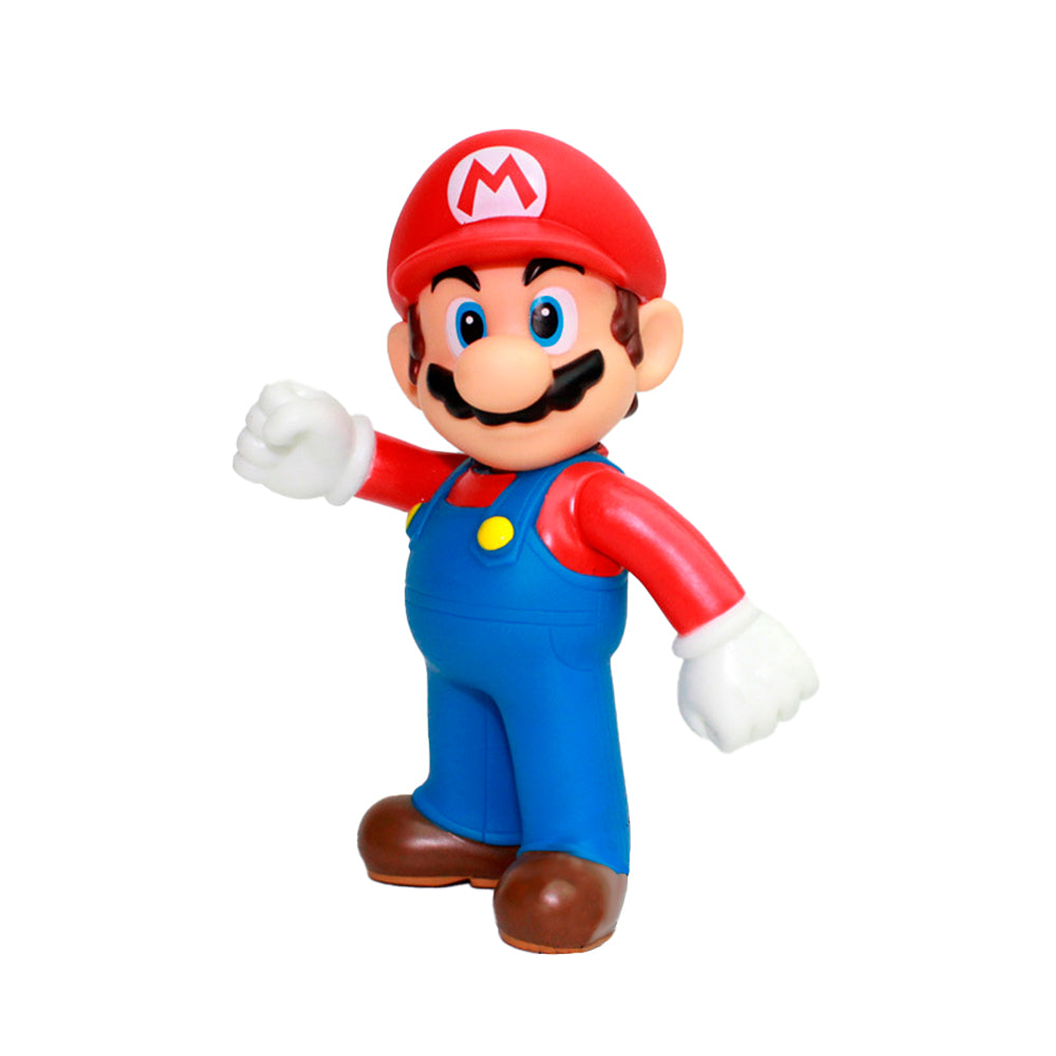 Muñeco Juguete Super Mario Bros - Mario Clasico Rojo y Azul 12cm 2