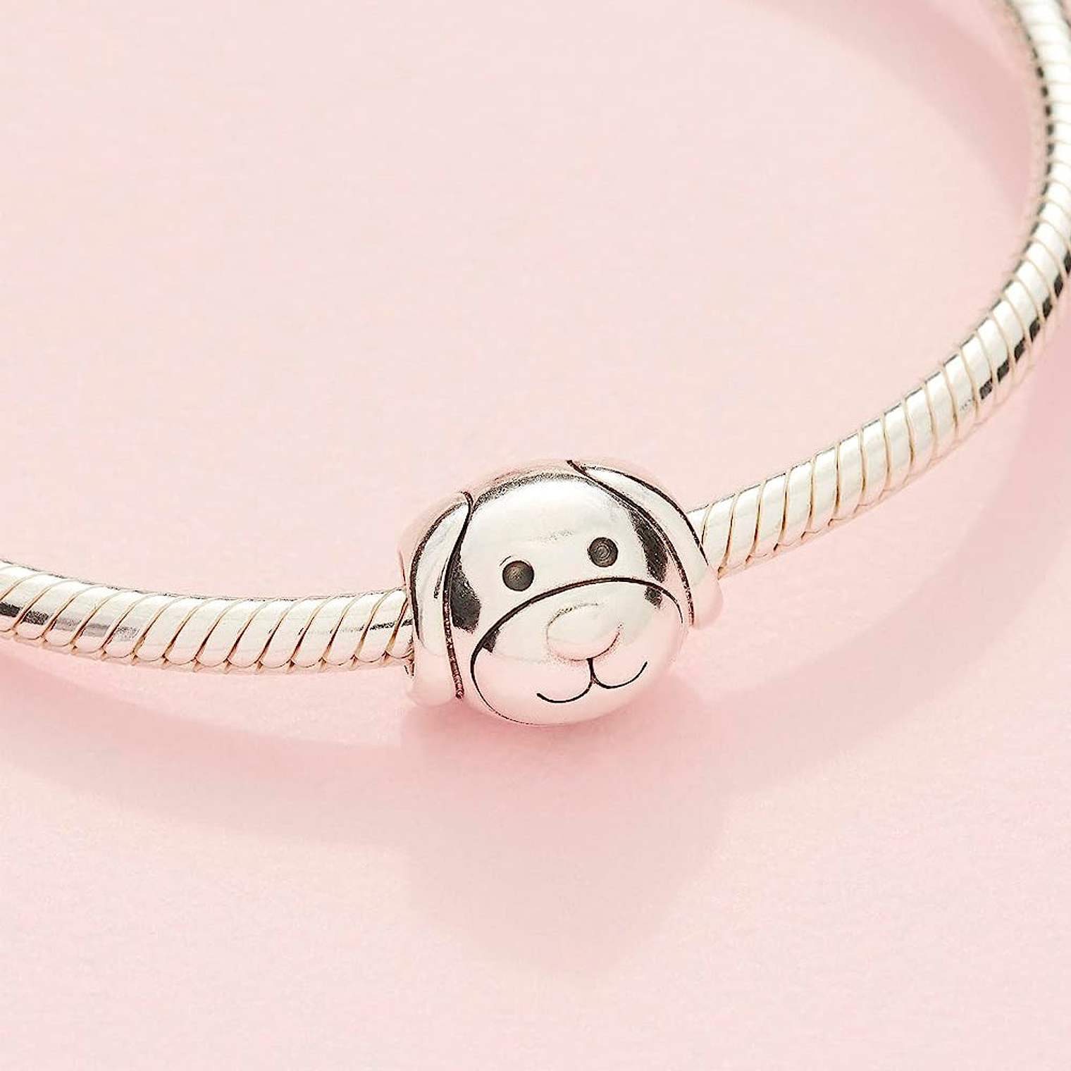 Charm Dije Pandora Original para Mujer 791707 Cachorro Reluciente Plata 925 3