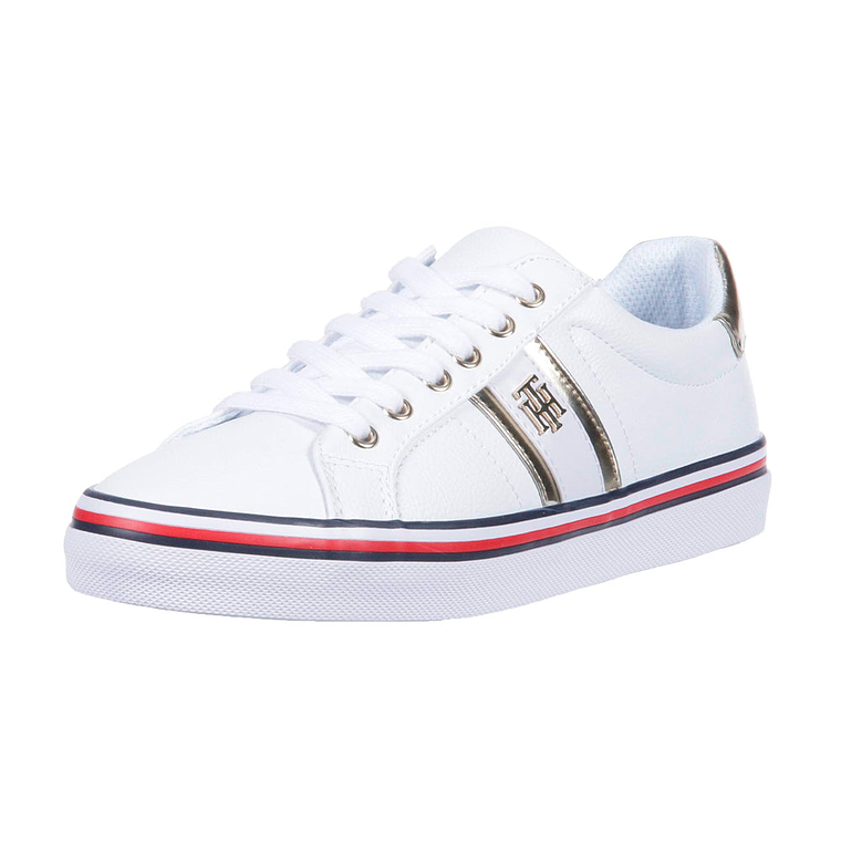 Zapatillas Tommy Hilfiger Fenti Original Color Blanco Para Mujer Talla 40 2