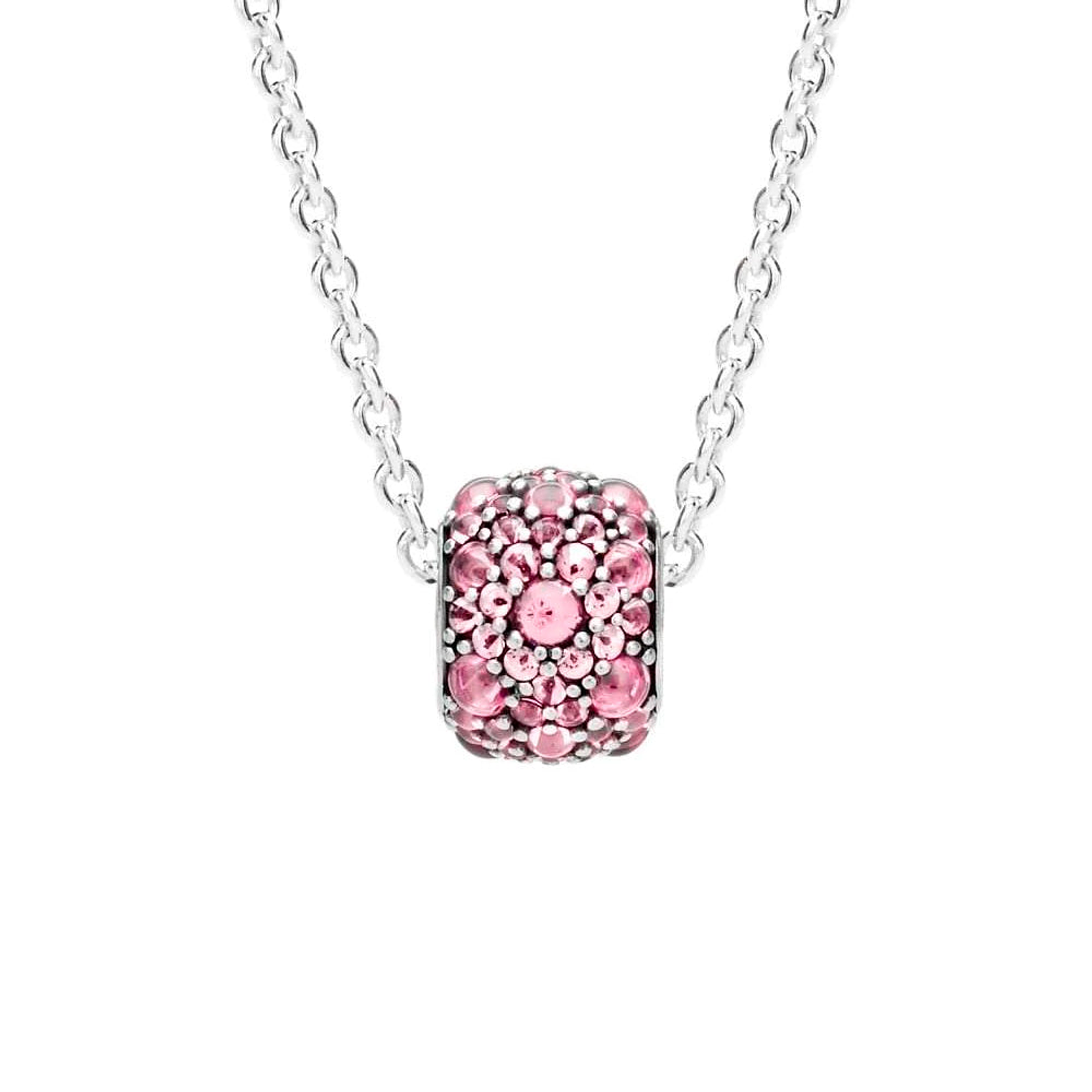 Charm Dije Pandora Original para Mujer 791755PCZ Gotas de Color Rosa Brillante Plata s925 4