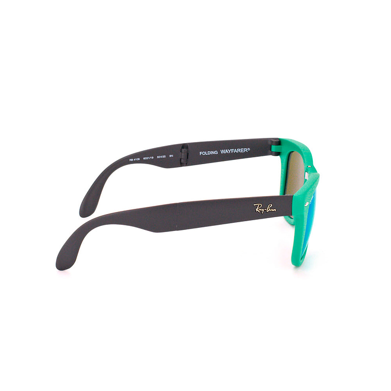 Lentes De Sol Ray Ban Wayfarer Fold RB4105 6021/19 Green 50mm 2