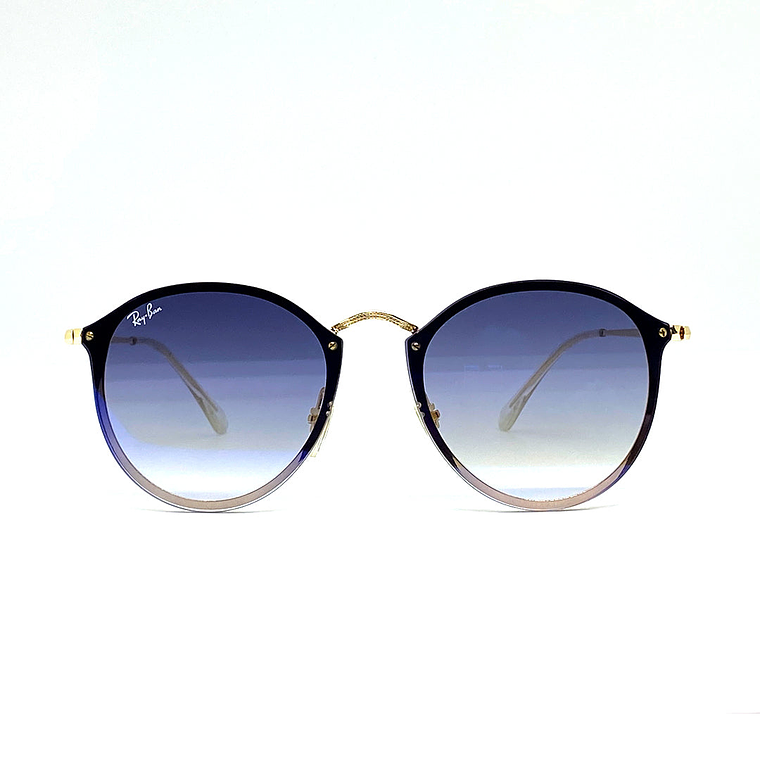 Lentes De Sol Ray Ban Blaze Round RB3574N 001/X0 59mm 3
