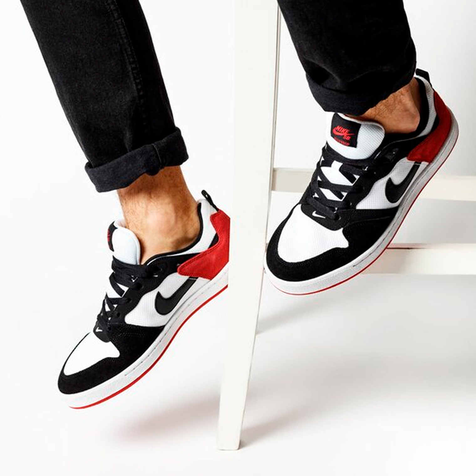 Zapatillas Nike SB ALLEYOP CJ0882 102 Original Color Blanco Unisex 8