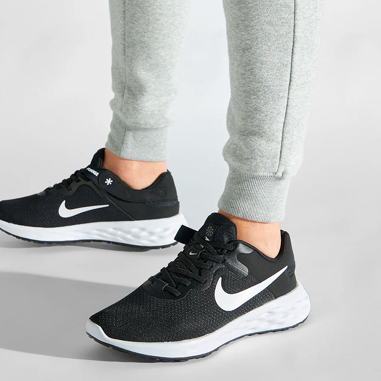 Zapatillas Nike Revolution 6 Flyease DC8992-003 Original Color Negro Para Hombre 6